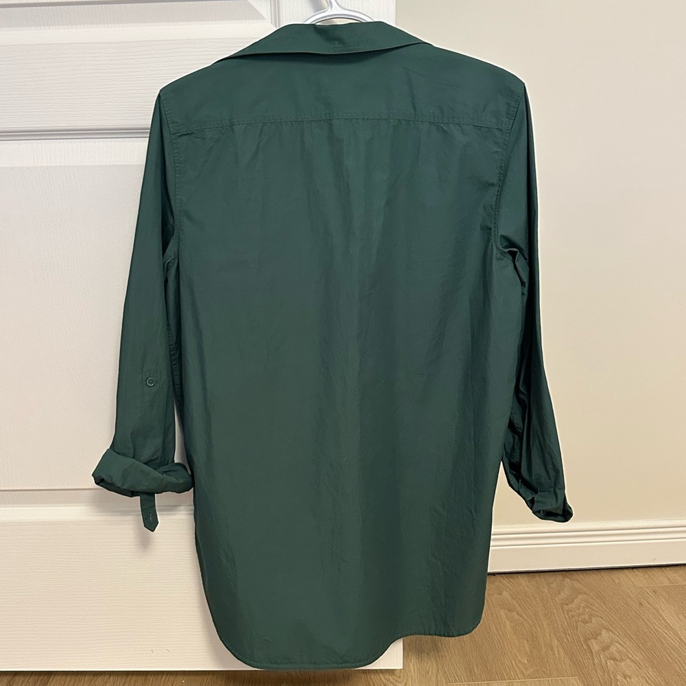 Aritzia Utility Poplin Shirt - Picture 3 of 3